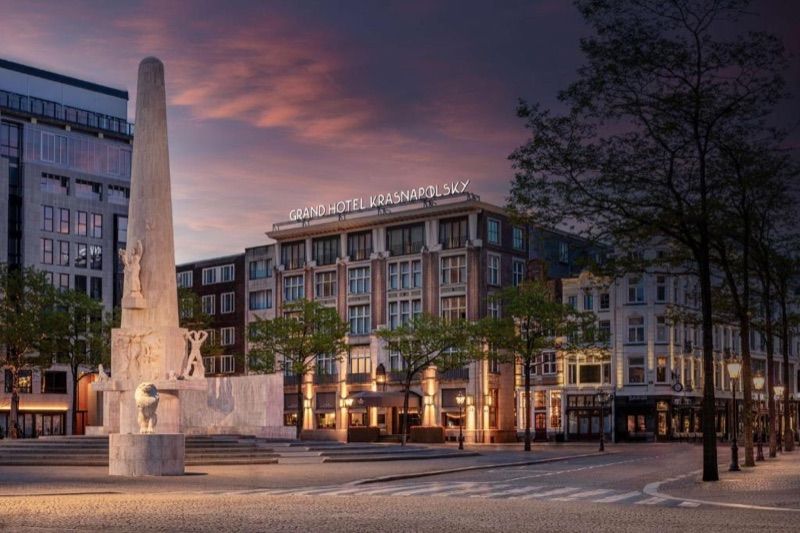 Anantara Grand Hotel Krasnapolsky Amsterdam, жильё рядом с вокзалом Amsterdam Centraal
