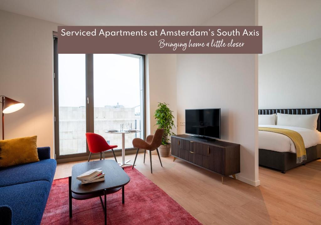 PREMIER SUITES Amsterdam, жильё рядом с вокзалом Amsterdam Zuid
