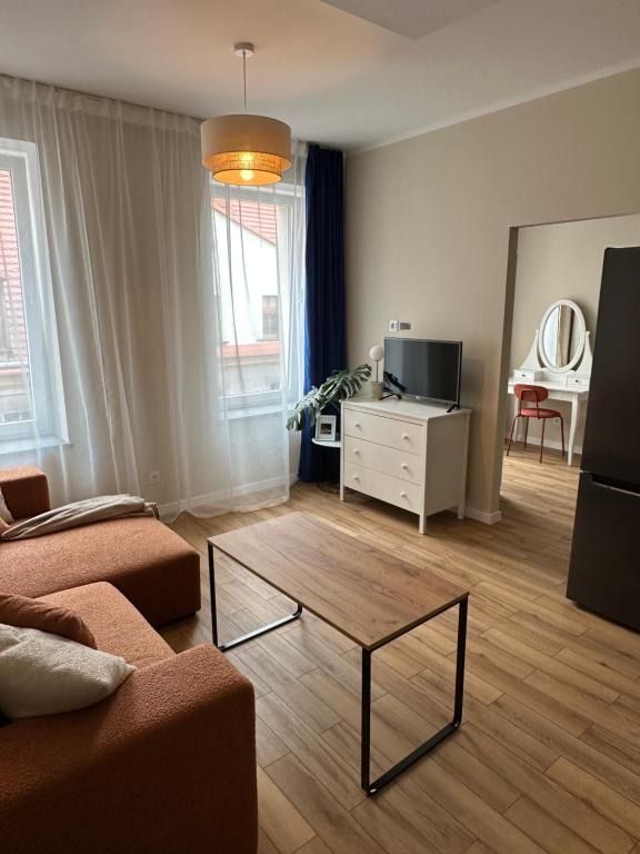 Apartament Piastów 12, жильё рядом с вокзалом Нова-Руда