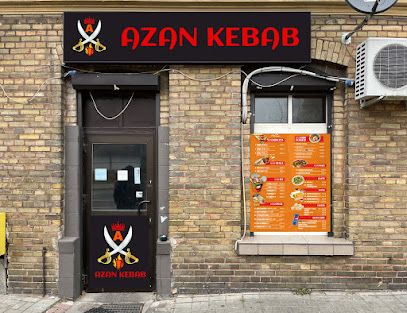 Azan Kebab Ostróda, рядом с вокзалом Ostróda