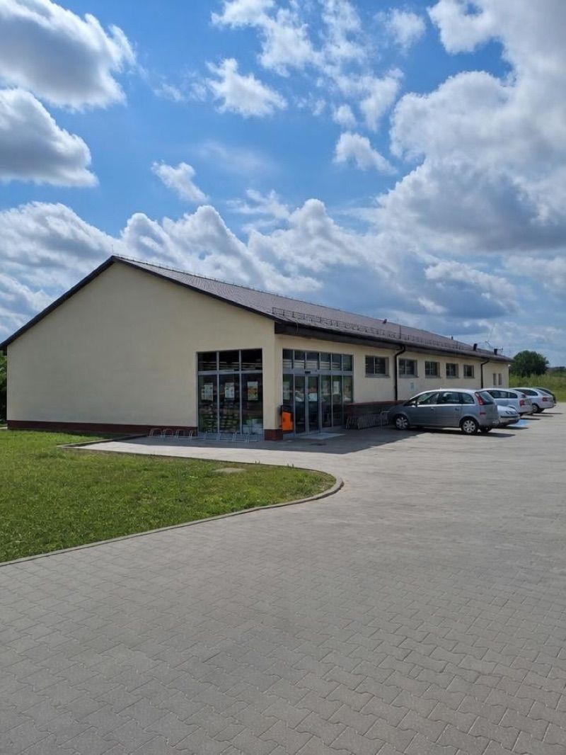 Dino, sklep przy dworcu Pasłęk