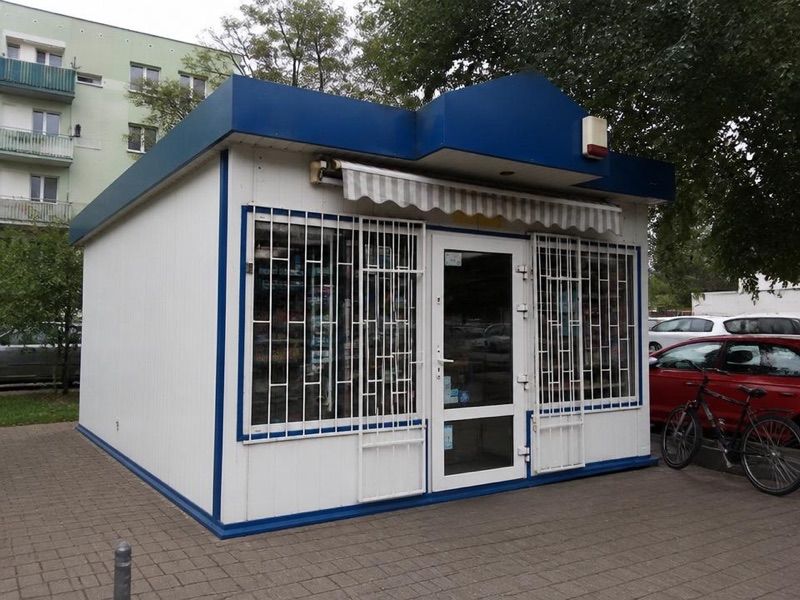 Kiosk wielobranżowy Maciek- kolektura Lotto, sklep przy dworcu Ścinawa