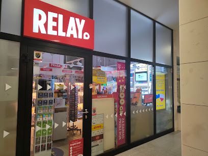 Relay, магазин рядом с вокзалом Skarżysko-Kamienna