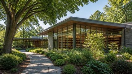 Gminna Biblioteka Publiczna w Zwierzynie, atrakcja w pobliżu dworca Zwierzyn