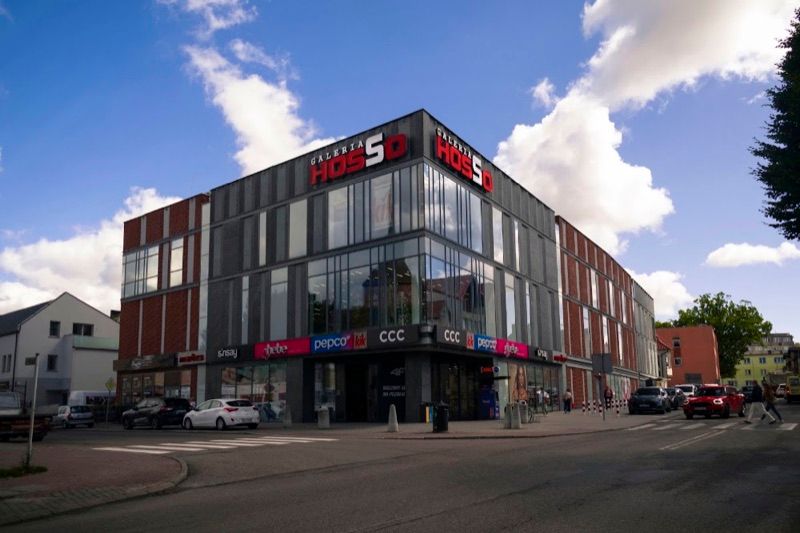 Galeria Hosso, торговый центр рядом с вокзалом Свидвин