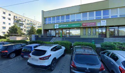 APTEKA OSIEDLOWA/ Punkt Szczepień, магазин рядом с вокзалом Szamotuły