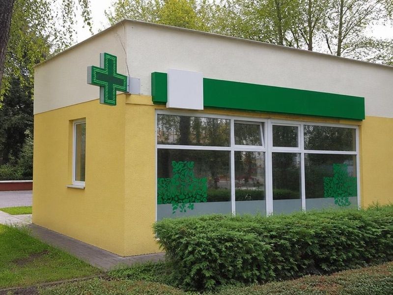 Apteka "Panaceum013", sklep przy dworcu Ustka