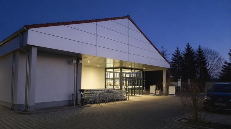Lidl, sklep przy dworcu Ustroń Zdrój