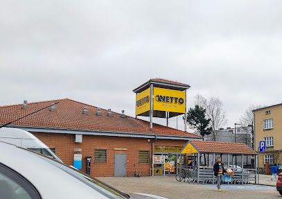 Netto, магазин рядом с вокзалом Wejherowo