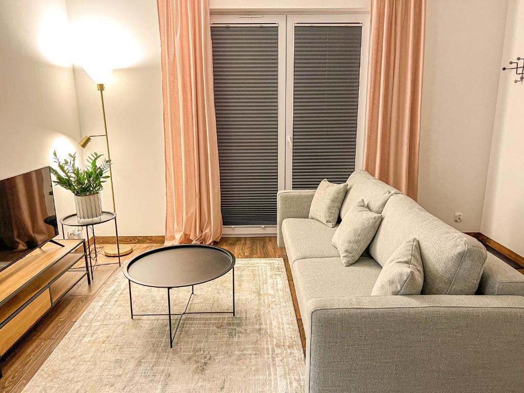 Przytulny Apartament Mickiewicza 14/2, жильё рядом с вокзалом Велень-Северный