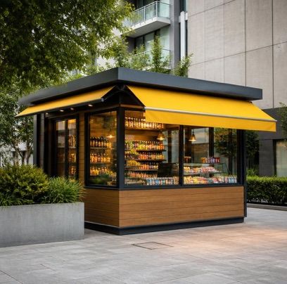 Kiosk Wielobranżowy Pod Peronem 4, sklep przy dworcu Wrocław Główny