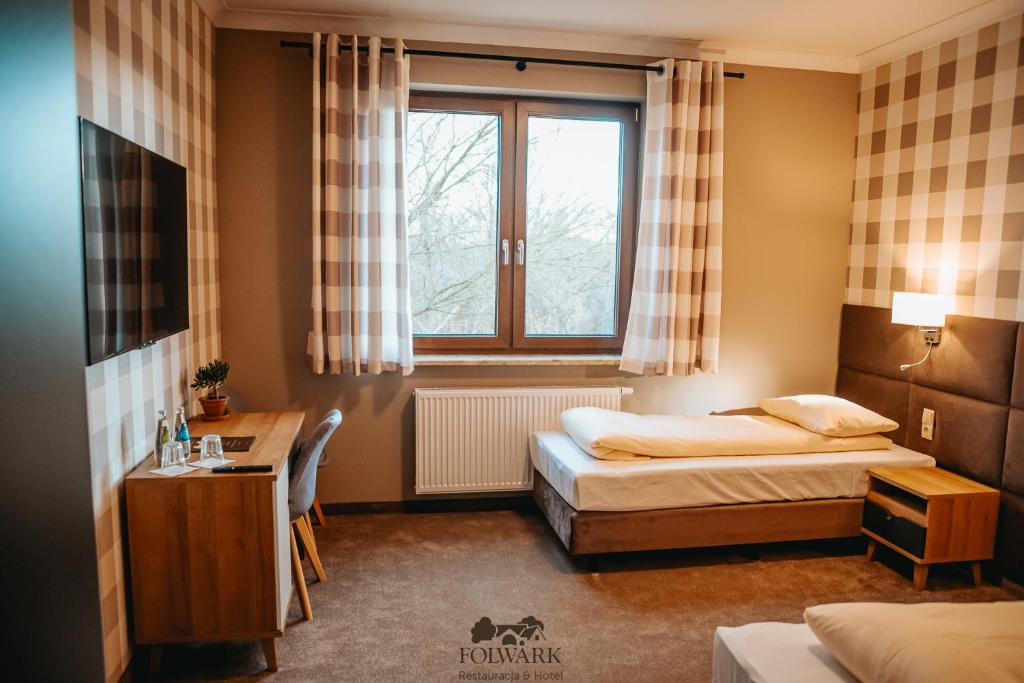 Hotel Folwark, жильё рядом с вокзалом Згеж